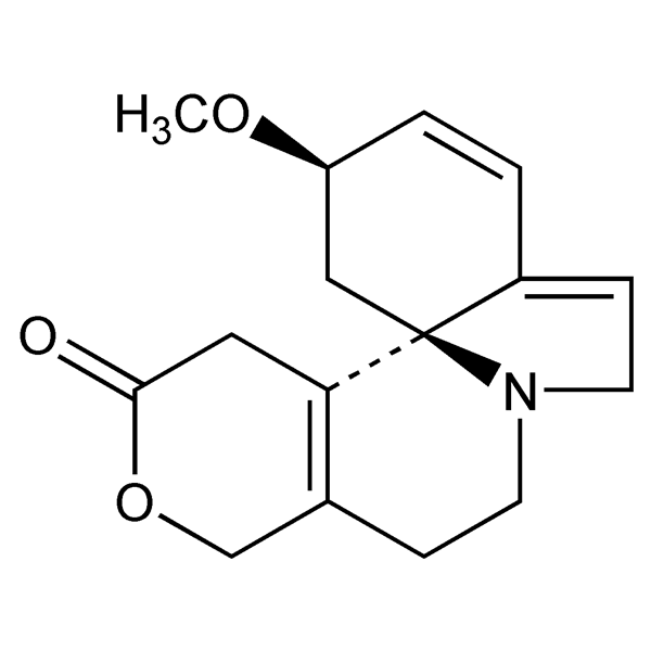 Graphical representation of β-Erythroidine