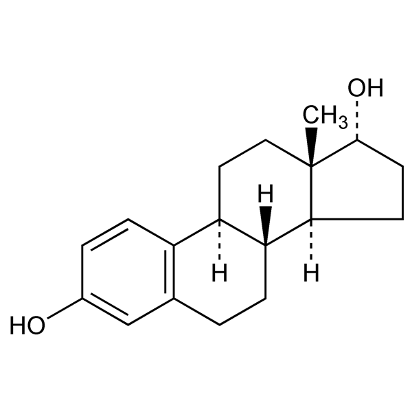 Graphical representation of α-Estradiol