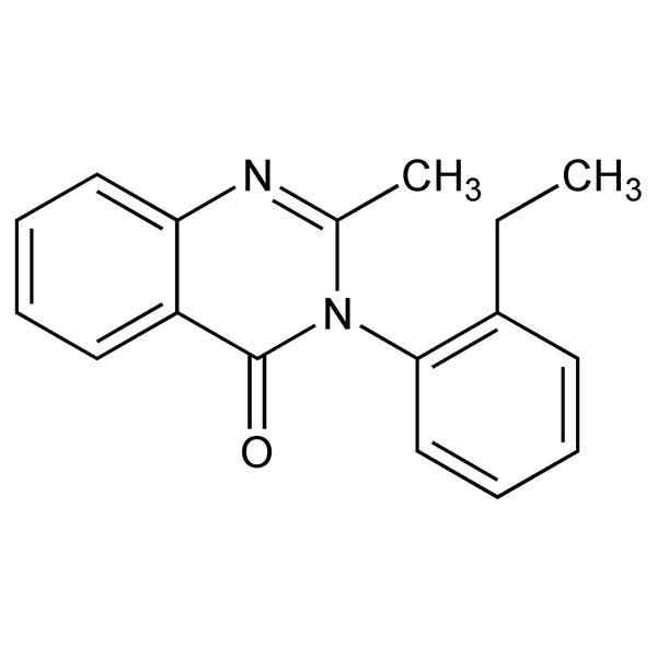 Graphical representation of Etaqualone