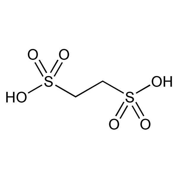 Graphical representation of 1,2-Ethanedisulfonic Acid