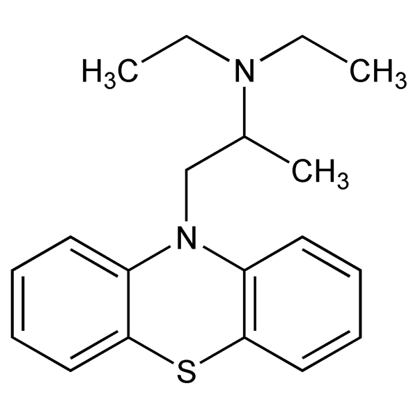 Graphical representation of Ethopropazine