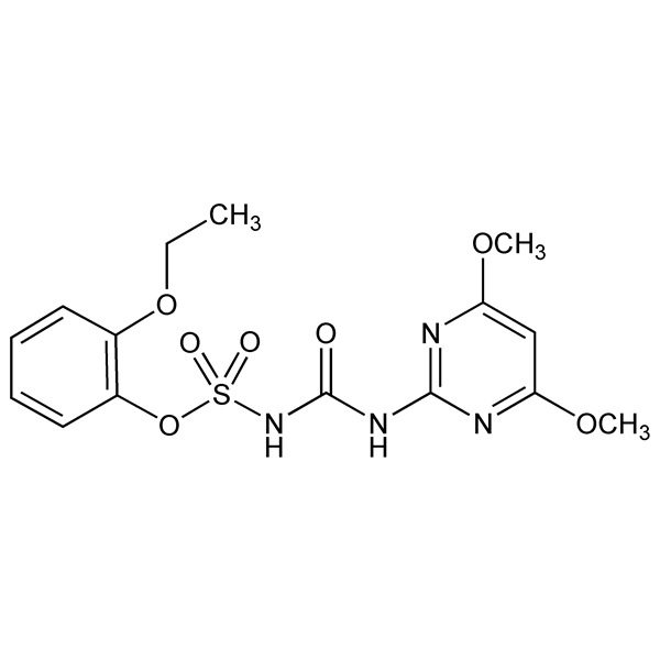 Graphical representation of Ethoxysulfuron