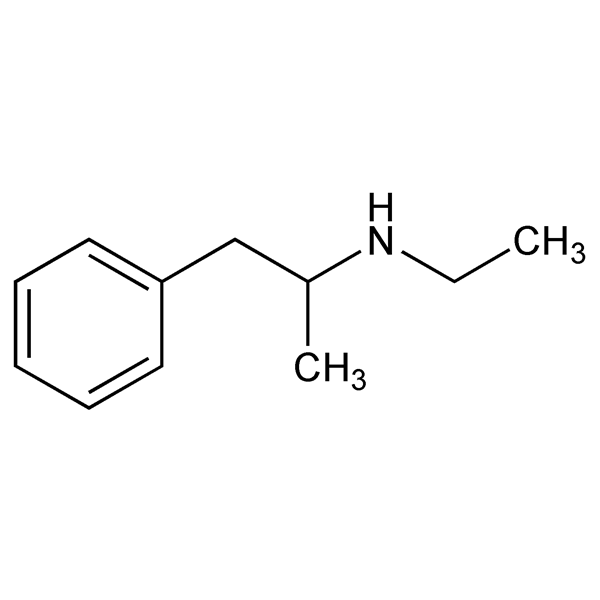 Graphical representation of N-Ethylamphetamine