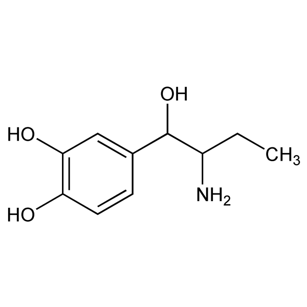 Graphical representation of Ethylnorepinephrine