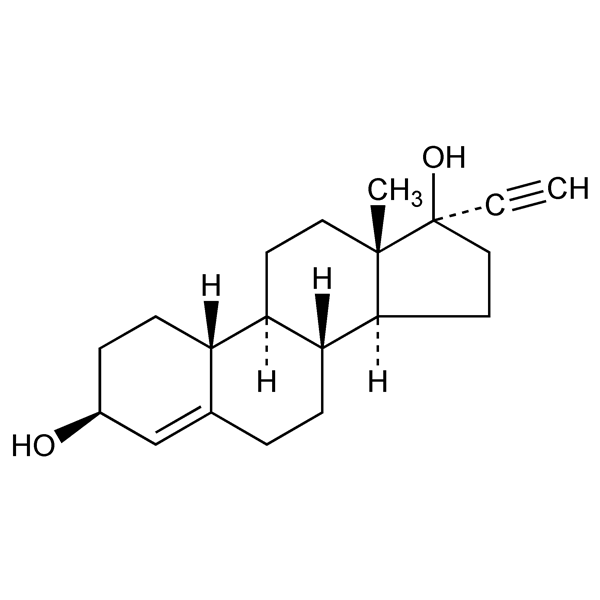 Graphical representation of Ethynodiol