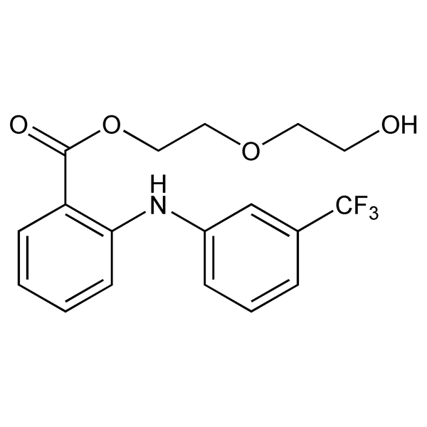 Graphical representation of Etofenamate