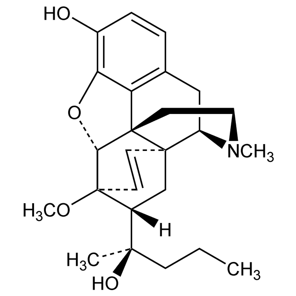 Graphical representation of Etorphine