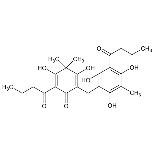 Graphical representation of Flavaspidic Acid