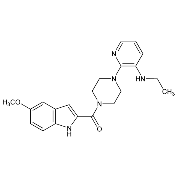 Graphical representation of Atevirdine