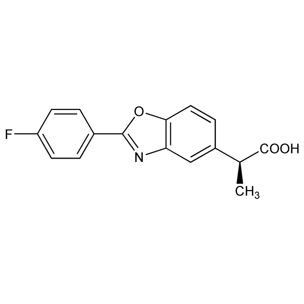 Graphical representation of Flunoxaprofen