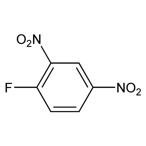 Graphical representation of 1-Fluoro-2,4-dinitrobenzene