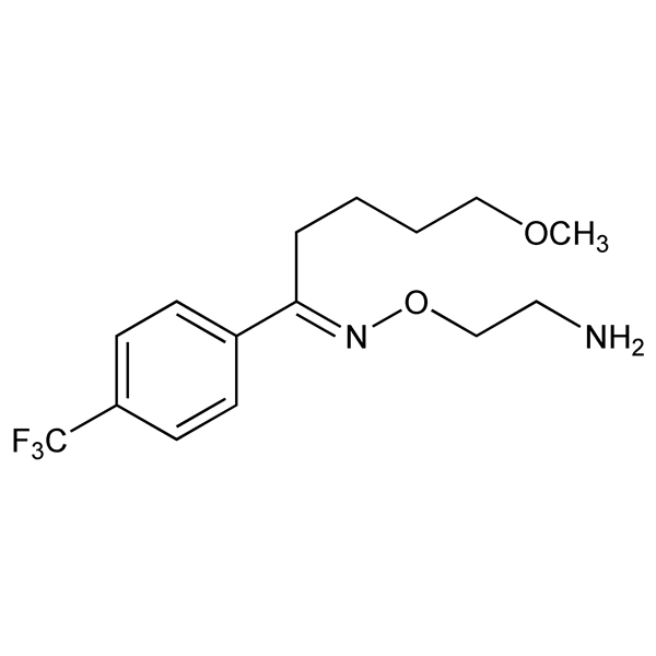 Graphical representation of Fluvoxamine