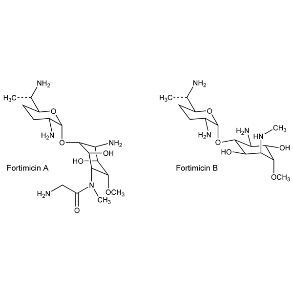 Graphical representation of Fortimicins