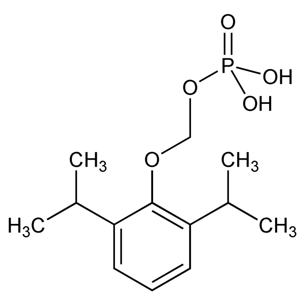 Graphical representation of Fospropofol