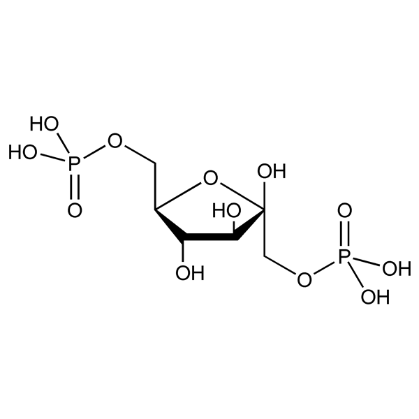 Graphical representation of Fructose-1,6-diphosphate