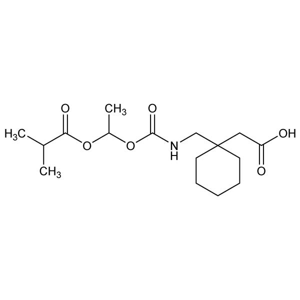 Graphical representation of Gabapentin Encarbil