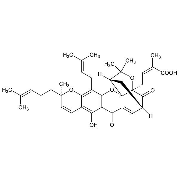 Graphical representation of Gambogic Acid