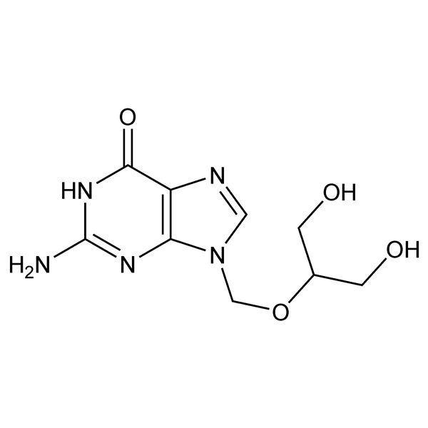 Graphical representation of Ganciclovir