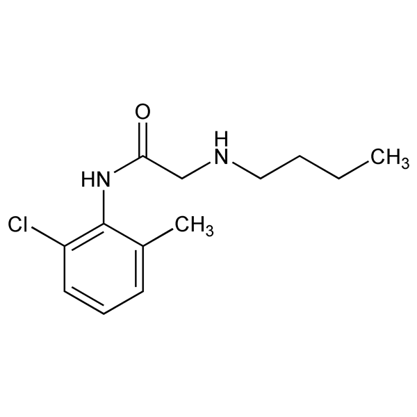 Graphical representation of Butanilicaine