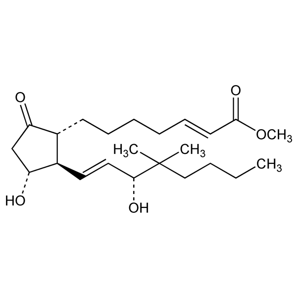 Graphical representation of Gemeprost