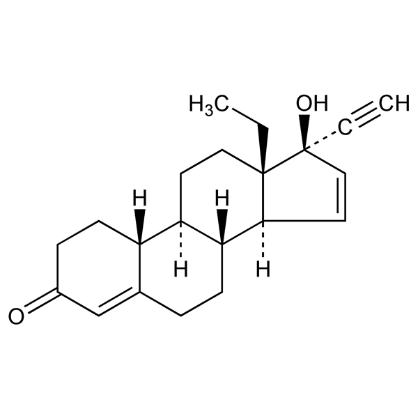 Graphical representation of Gestodene