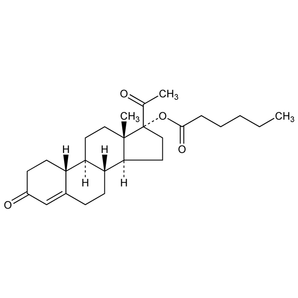 Graphical representation of Gestonorone Caproate