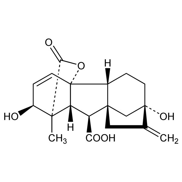 Graphical representation of Gibberellic Acid