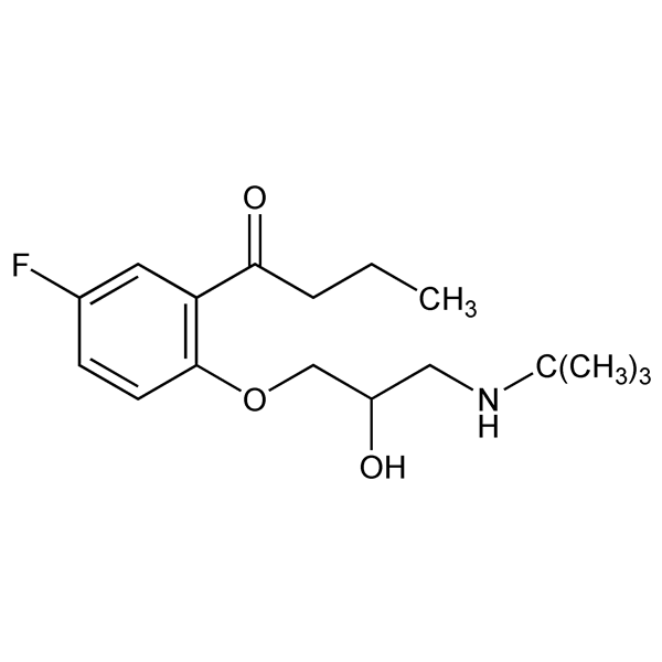 Graphical representation of Butofilolol