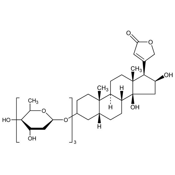 Graphical representation of Gitoxin