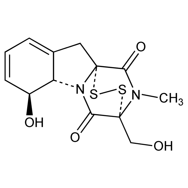 Graphical representation of Gliotoxin