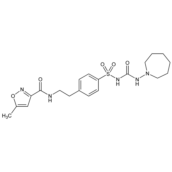 Graphical representation of Glisoxepid