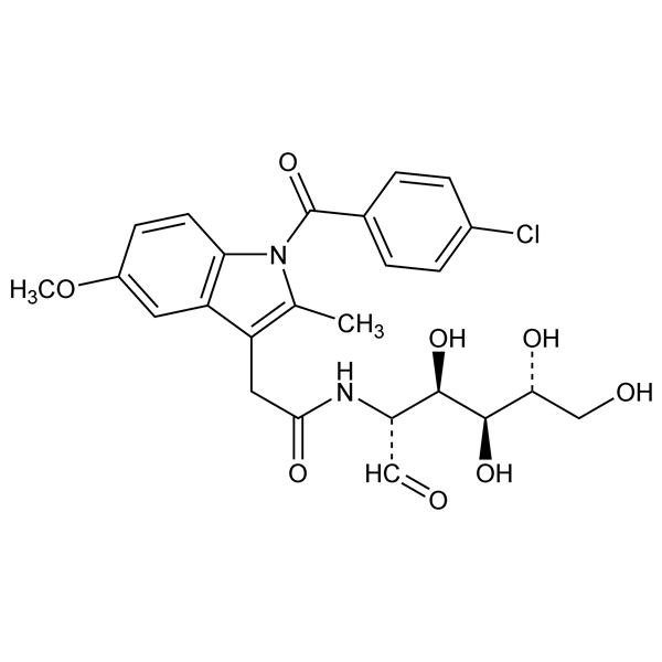 Graphical representation of Glucametacin