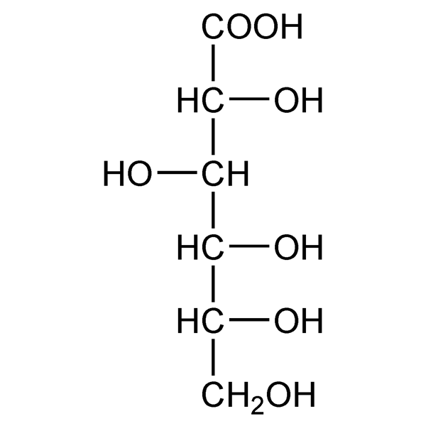 Graphical representation of Gluconic Acid