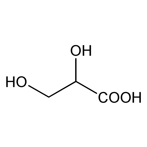 Graphical representation of Glyceric Acid