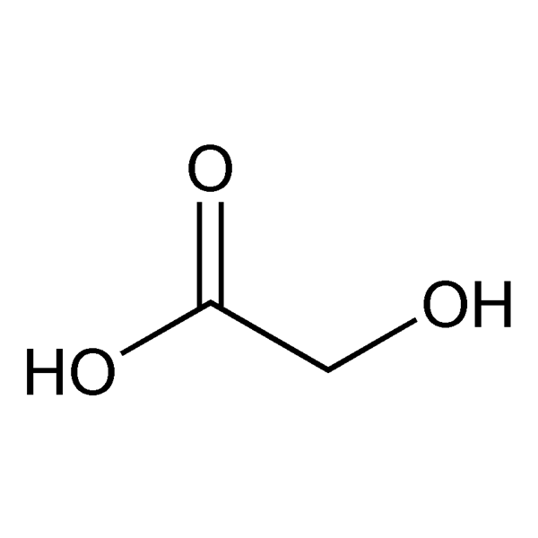 Graphical representation of Glycolic Acid