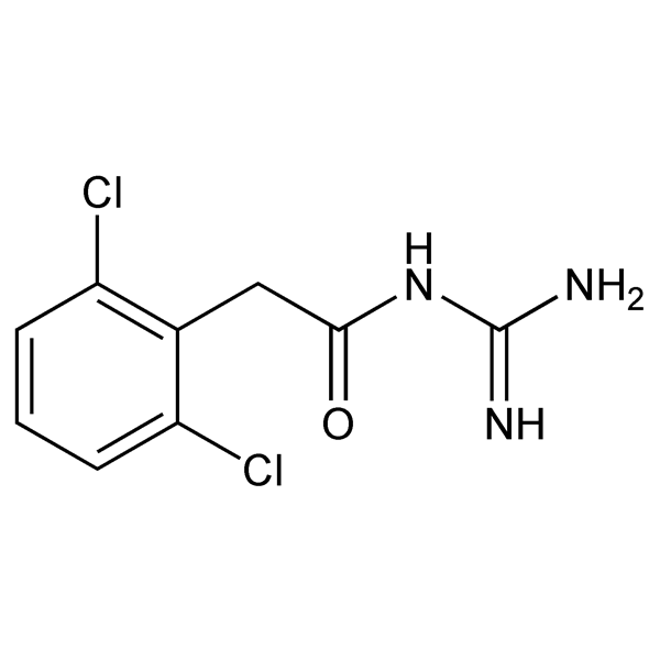 Graphical representation of Guanfacine