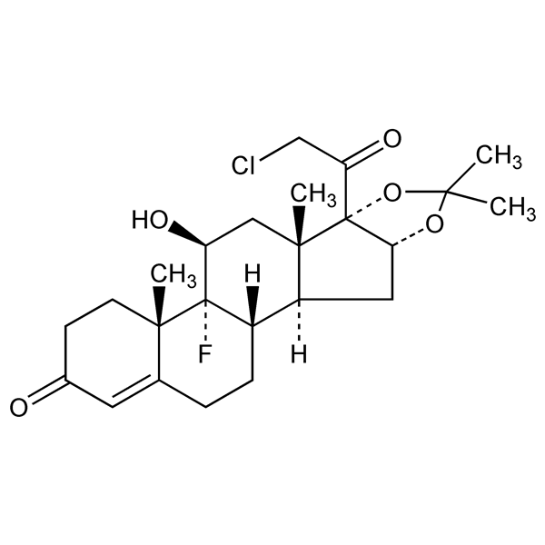 Graphical representation of Halcinonide