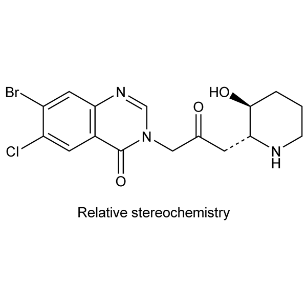 Graphical representation of Halofuginone