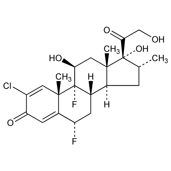 Graphical representation of Halometasone