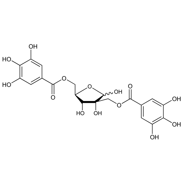 Graphical representation of Hamamelitannin