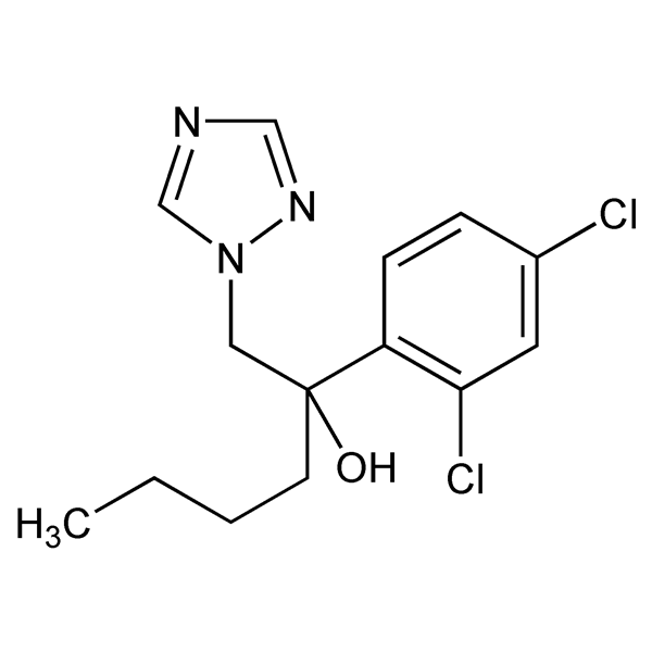 Graphical representation of Hexaconazole