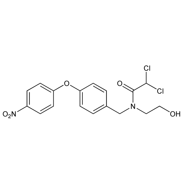 Graphical representation of Chlorphenoxamide