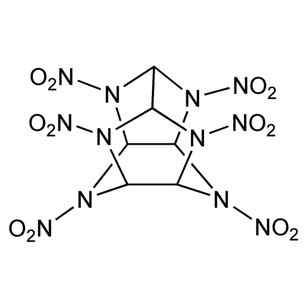 Graphical representation of Hexanitrohexaazaisowurtzitane