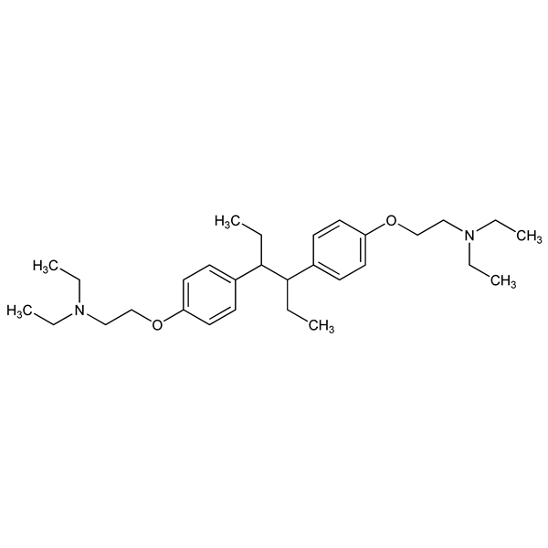 Graphical representation of Hexestrol Bis(β-diethylaminoethyl ether)