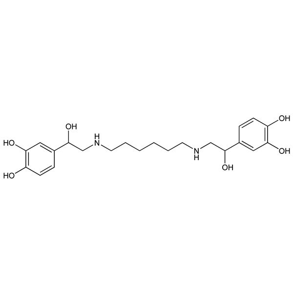 Graphical representation of Hexoprenaline