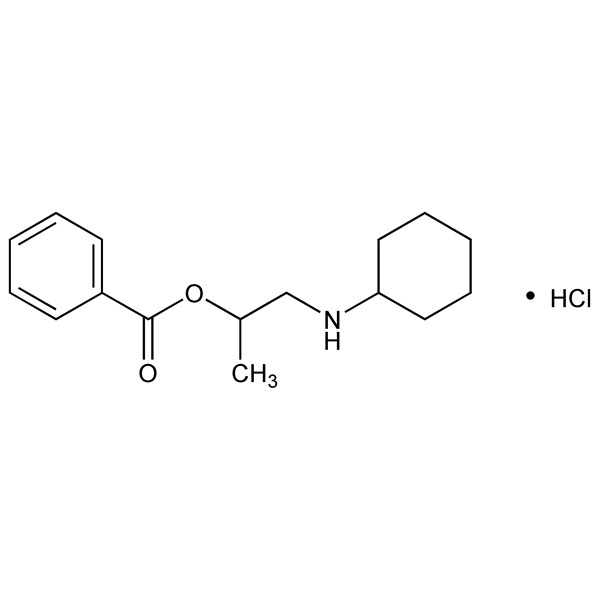 Graphical representation of Hexylcaine Hydrochloride