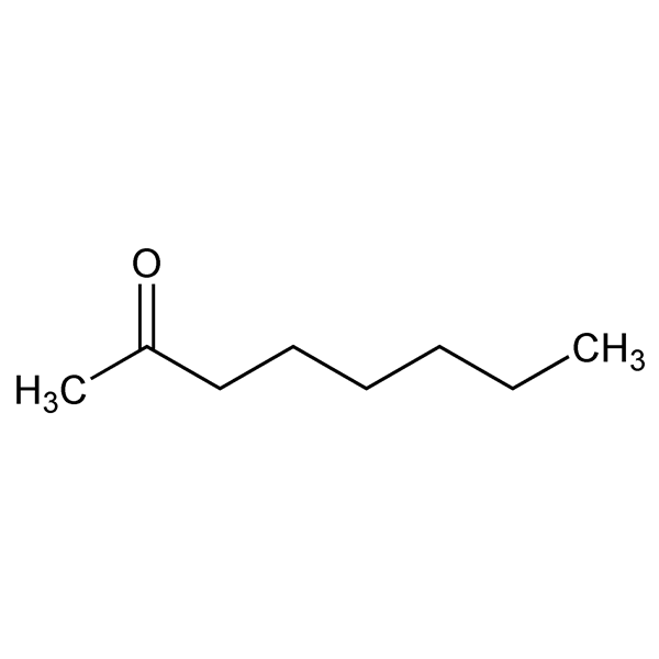 Graphical representation of Hexyl Methyl Ketone