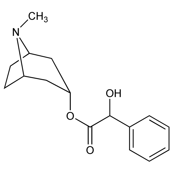 Graphical representation of Homatropine